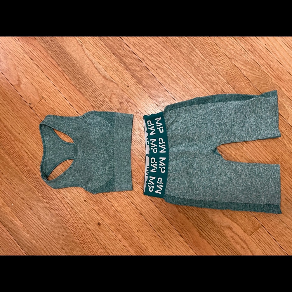 Myprotein Curve Cycling Shorts Small Green